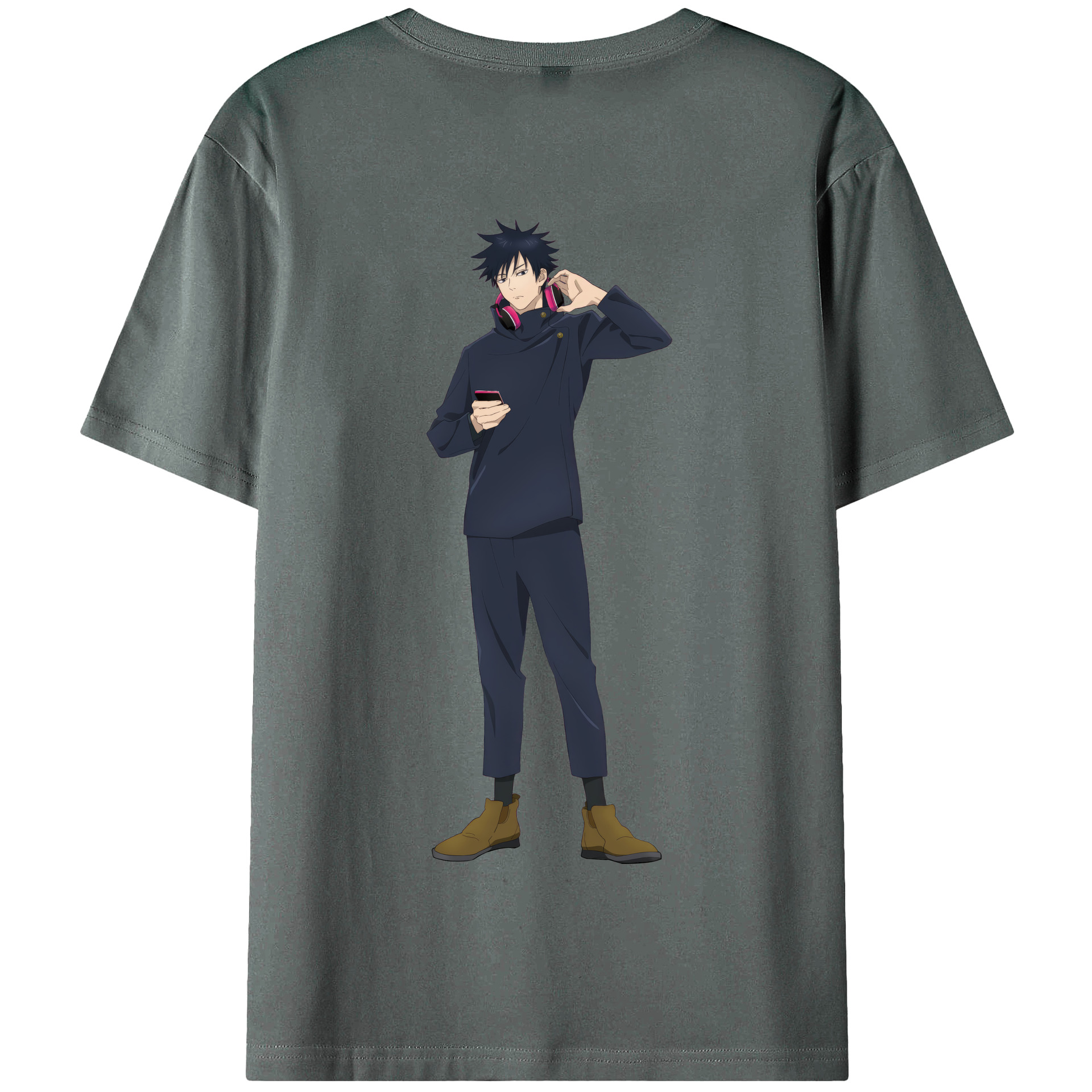 （画像用） 呪術廻戦 Jujutsu Kaisen 綿100％半袖Tシャツ（背面プリント）